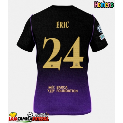 Camisa de Futebol Barcelona Eric Garcia #24 Equipamento Secundário 2026-27 Manga Curta
